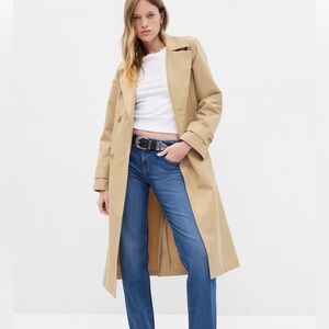 Gap original khaki Trench 100% cotton Size XL